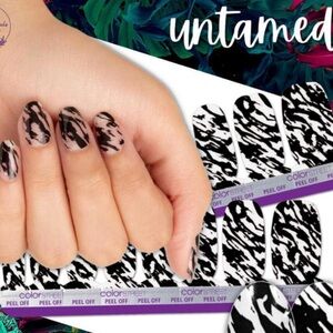 Color Street Nail Polish Strips: Untamed